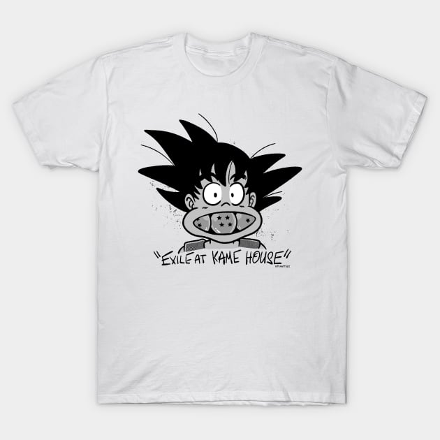 Exile At Kame House T-Shirt by Peter Katsanis Art